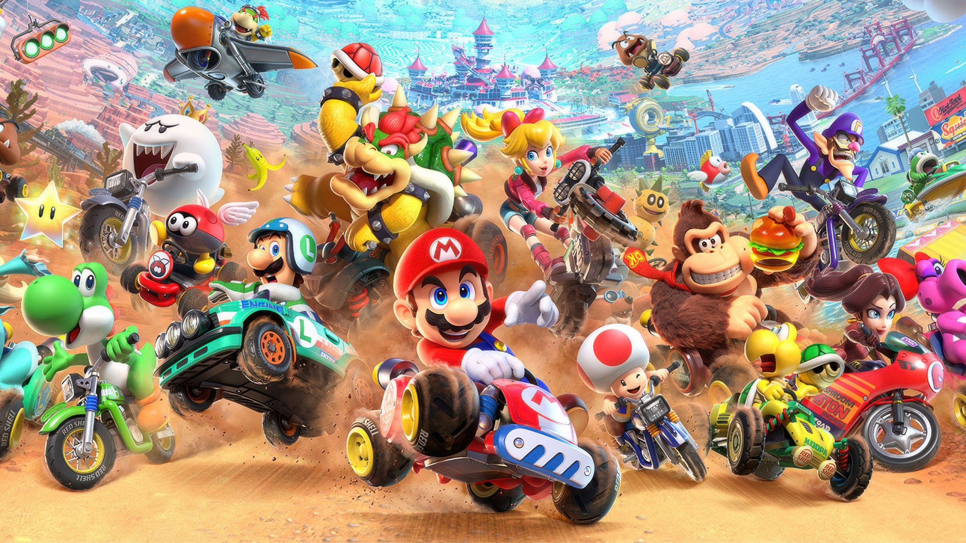 1920x1080 Mario Kart World Brilliantly Evolves A Nigh On Perfect Racer