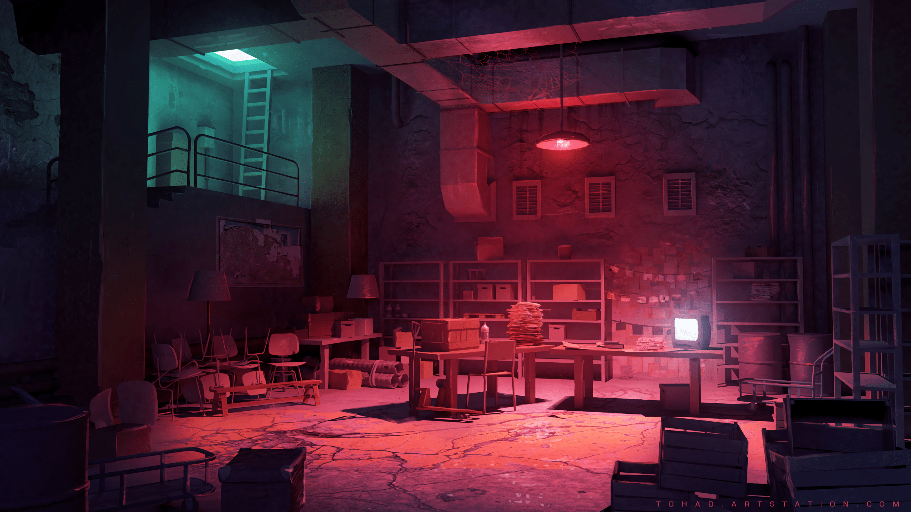 2918x1642 A Dark Room [2918x1642]