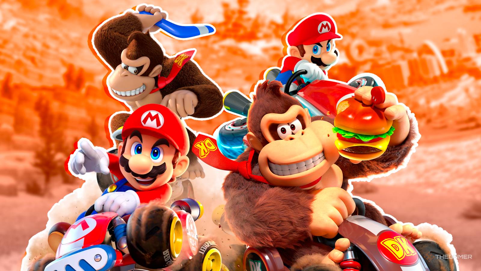 1600x900 Mario Kart World Character Designs Compared To Their Classic Looks