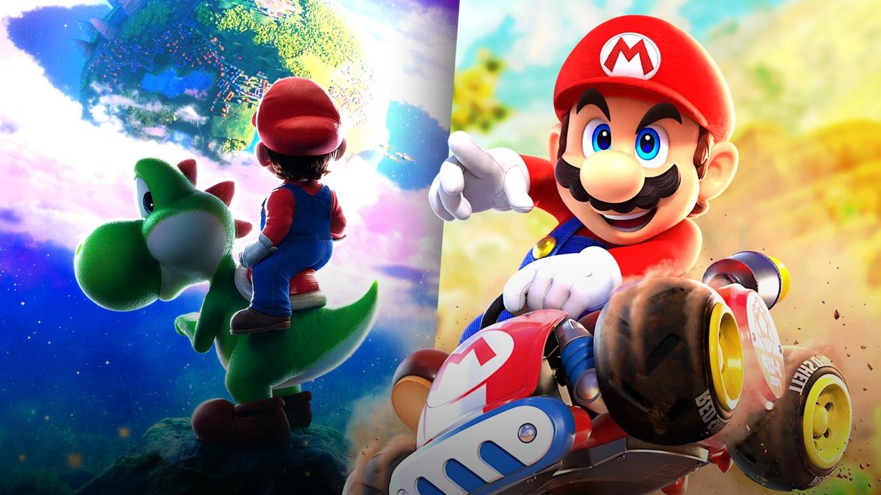 1280x720 Yoshi's Super Mario Galaxy Movie Poster Is Hiding a Mario Kart Spoiler
