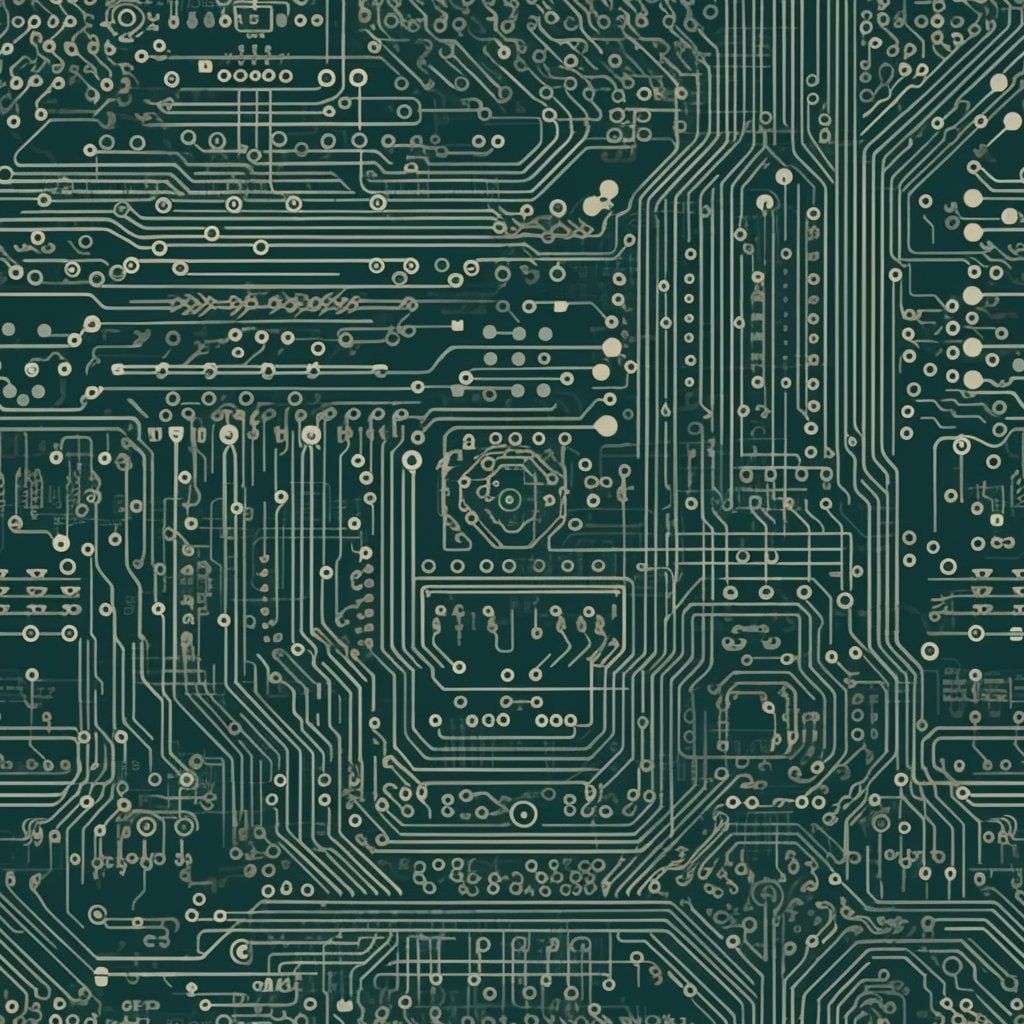 1024x1024 Circuit Board: Stunning Seamless Tile Art for Background and Graphic Design Wallpaper Pattern Downloads