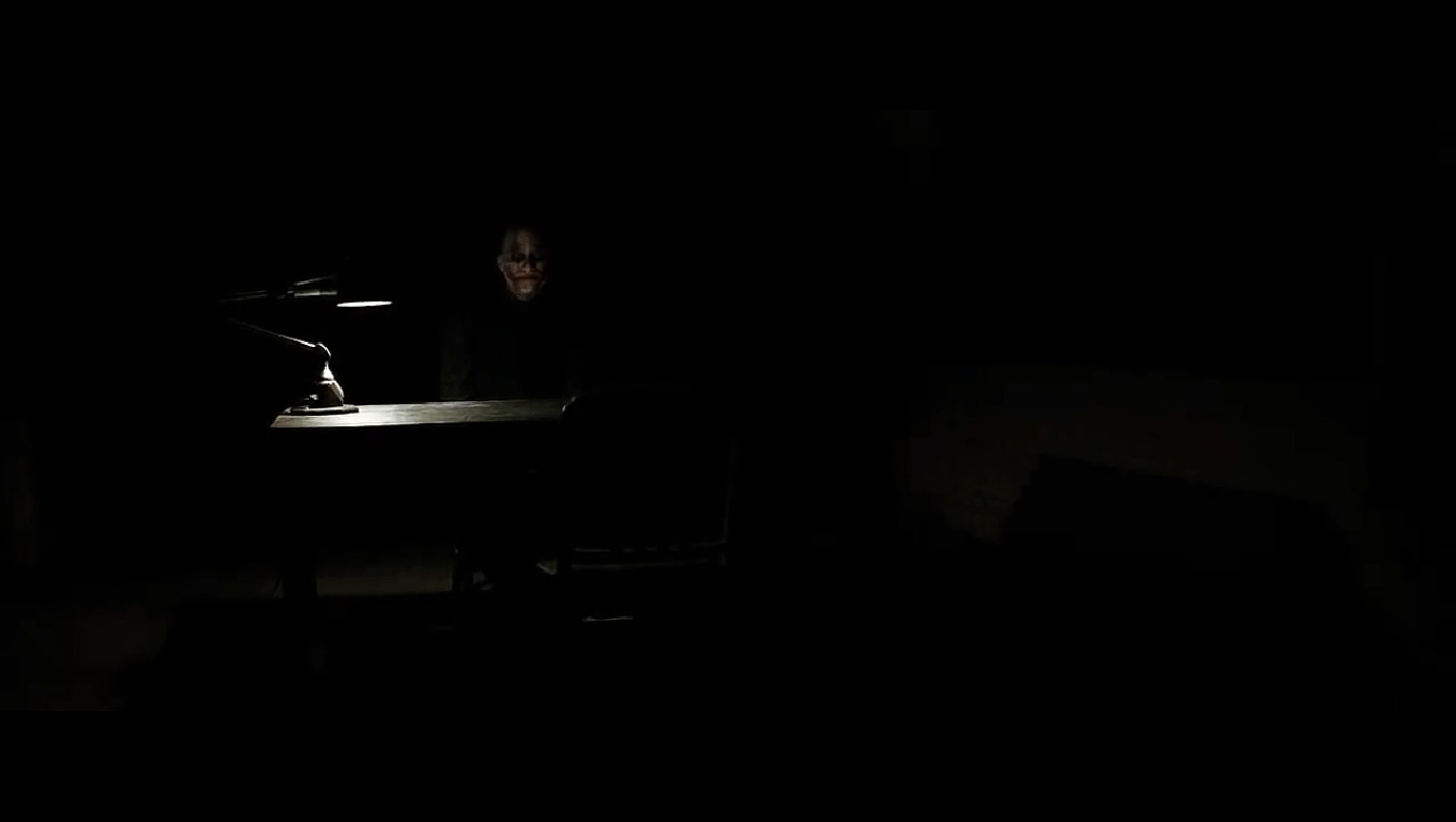 1360x768 The Joker in a dark room