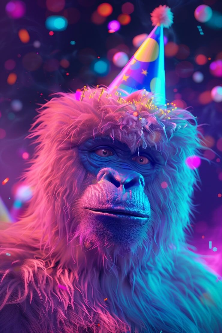 740x1110 Gorilla wallpaper Image