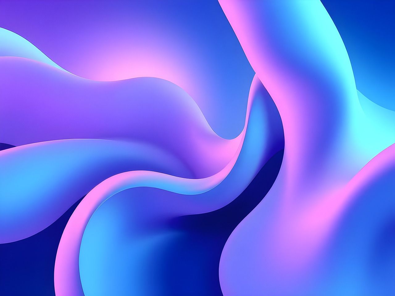 1280x960 Download Ai Generated 3D Wallpaper Abstract. Royalty Free Stock Illustration Image