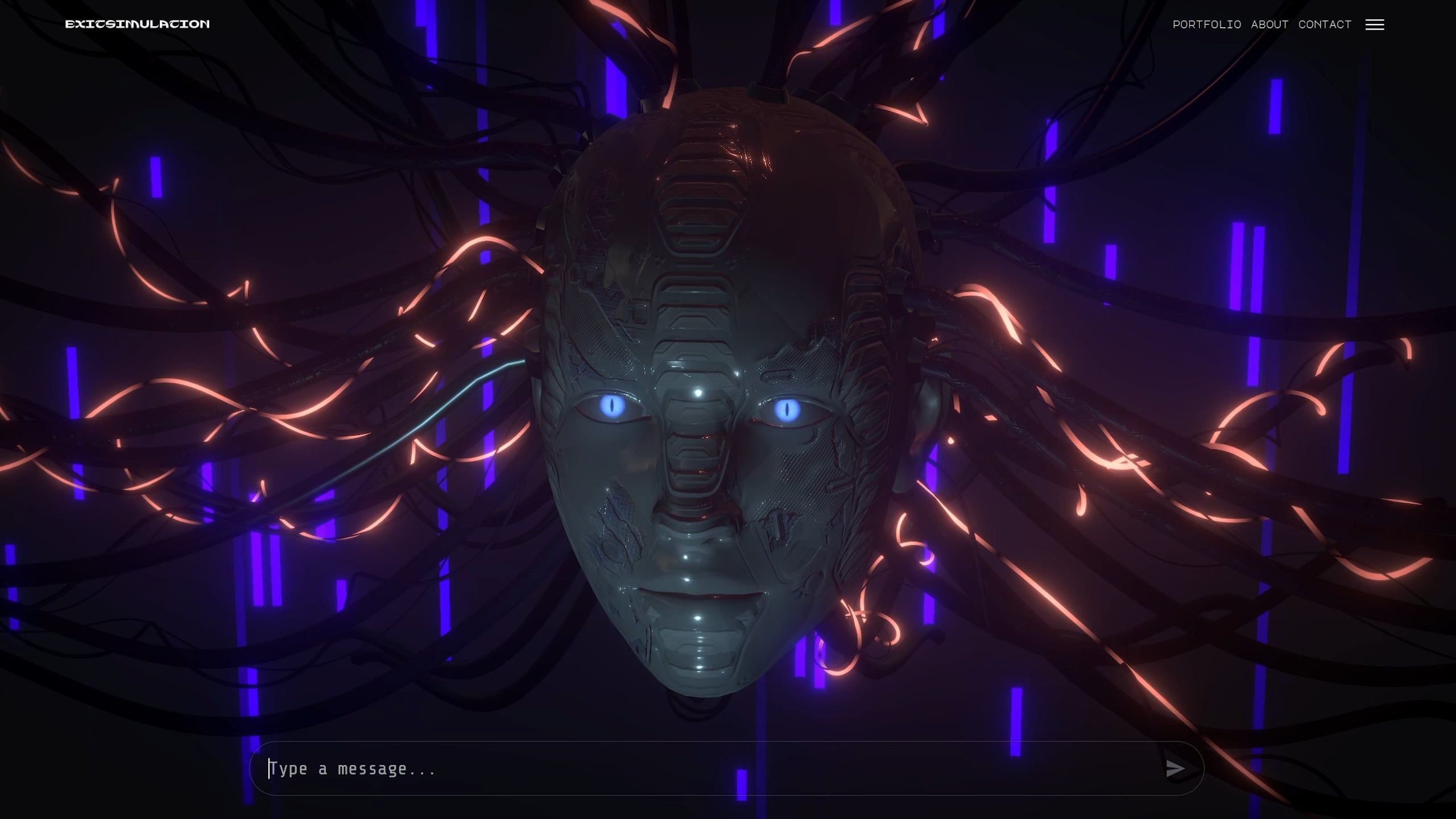 2560x1440 I Developed A 3D AI Agent For My Website (ARC 9)