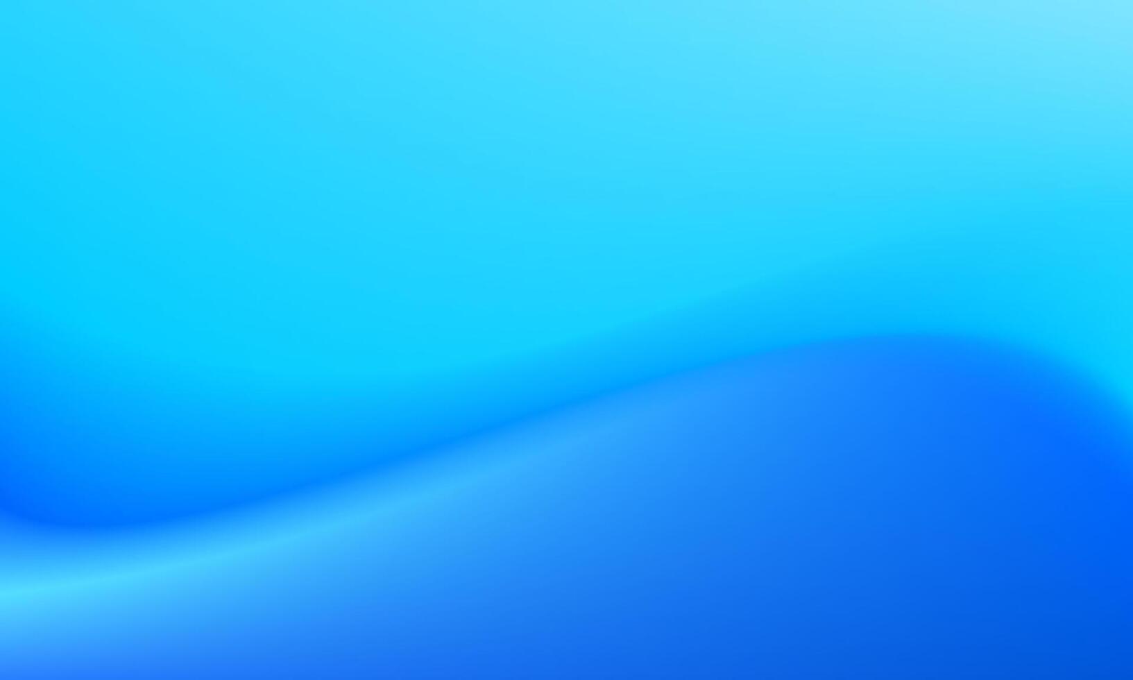 1633x980 Abstract blank gradient background illustration of blue color. Smooth wavy ambient texture design for banner, cover, web, digital, decorative, backdrop, advertising, display, header, surface, greeting