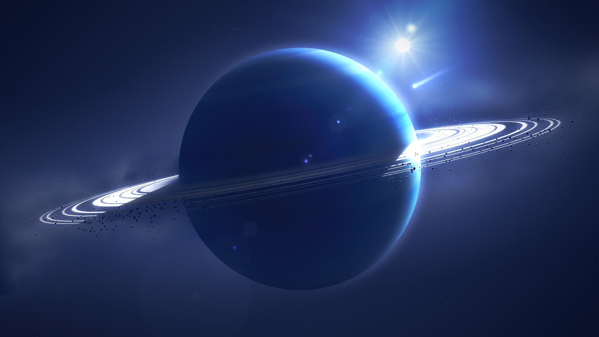 1920x1080 Ambient Planet Comet 5k Laptop Full HD 1080P , HD 4k Wallpaper , Image, Background, Photos and Picture