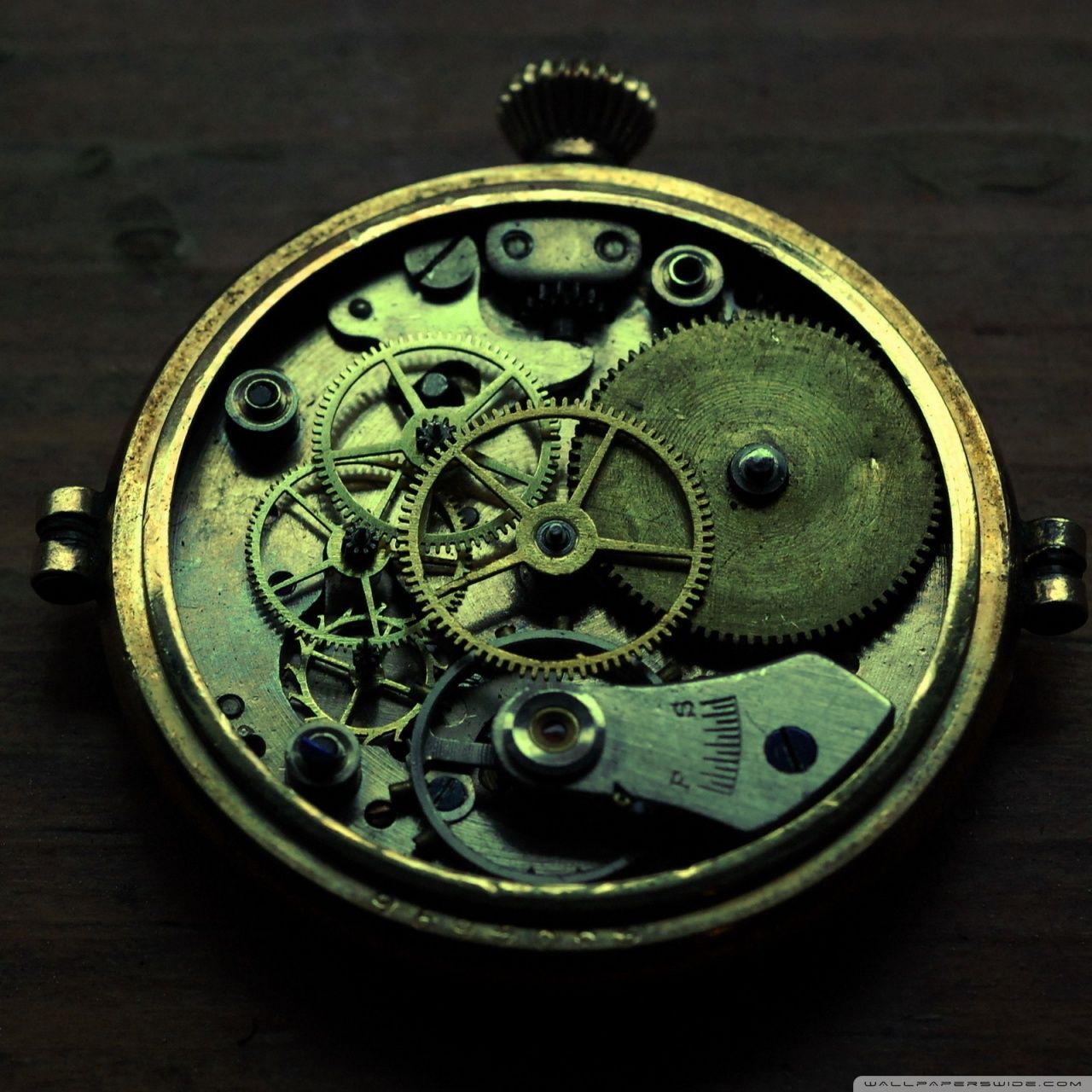 1280x1280 Old Clock Mechanism 4K UHD Wallpaper for UltraHD Desktop and TV : Smartphone and Tablet Devices