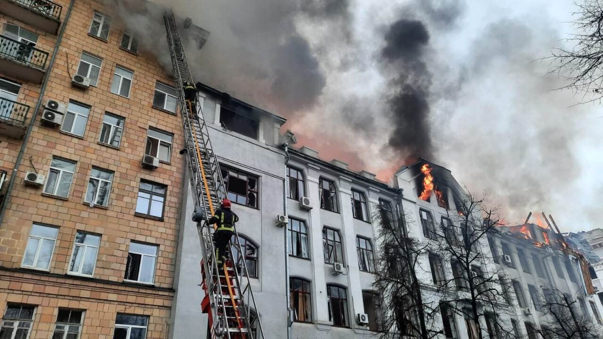 1920x1080 Kharkiv bombing kills Russian troops land in Ukraine's 2nd city