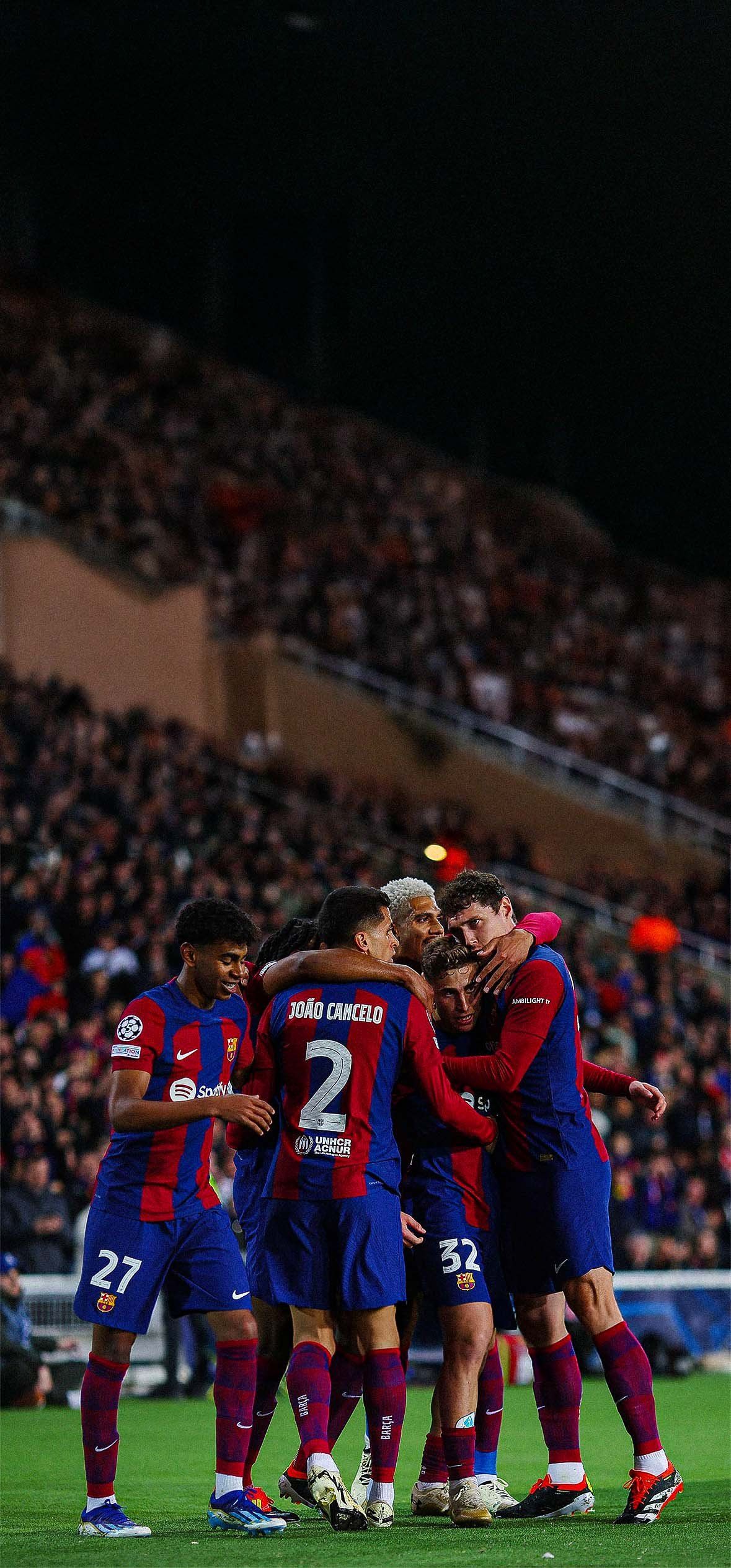 1179x2526 FC Barcelona Wallpaper 4k iPhone