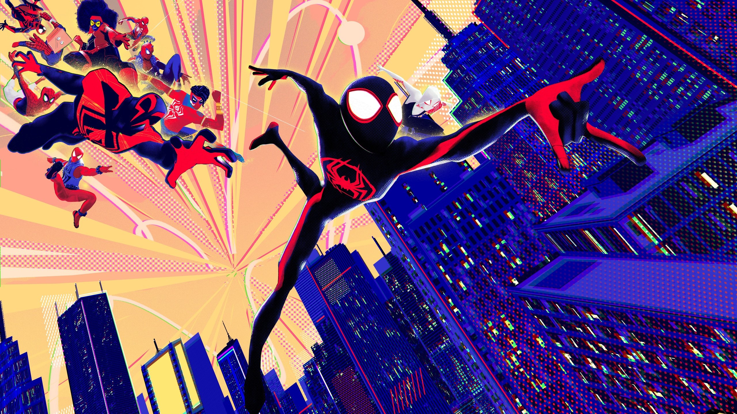 2560x1440 Spider Man: Across The Spider Verse Wallpaper 4K, 8K, 2023 Movies, 5K