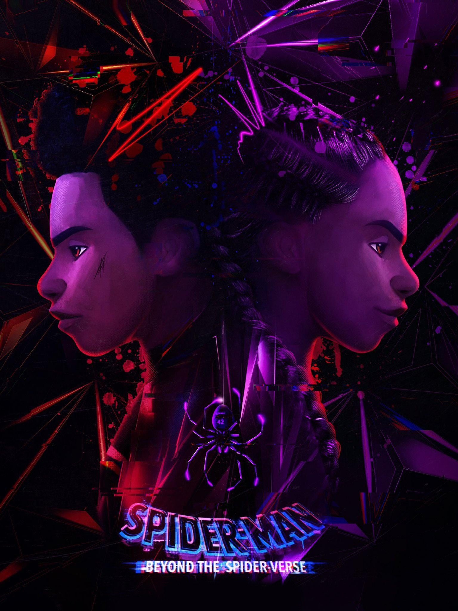1536x2048 Spider Man: Beyond The Spider Verse