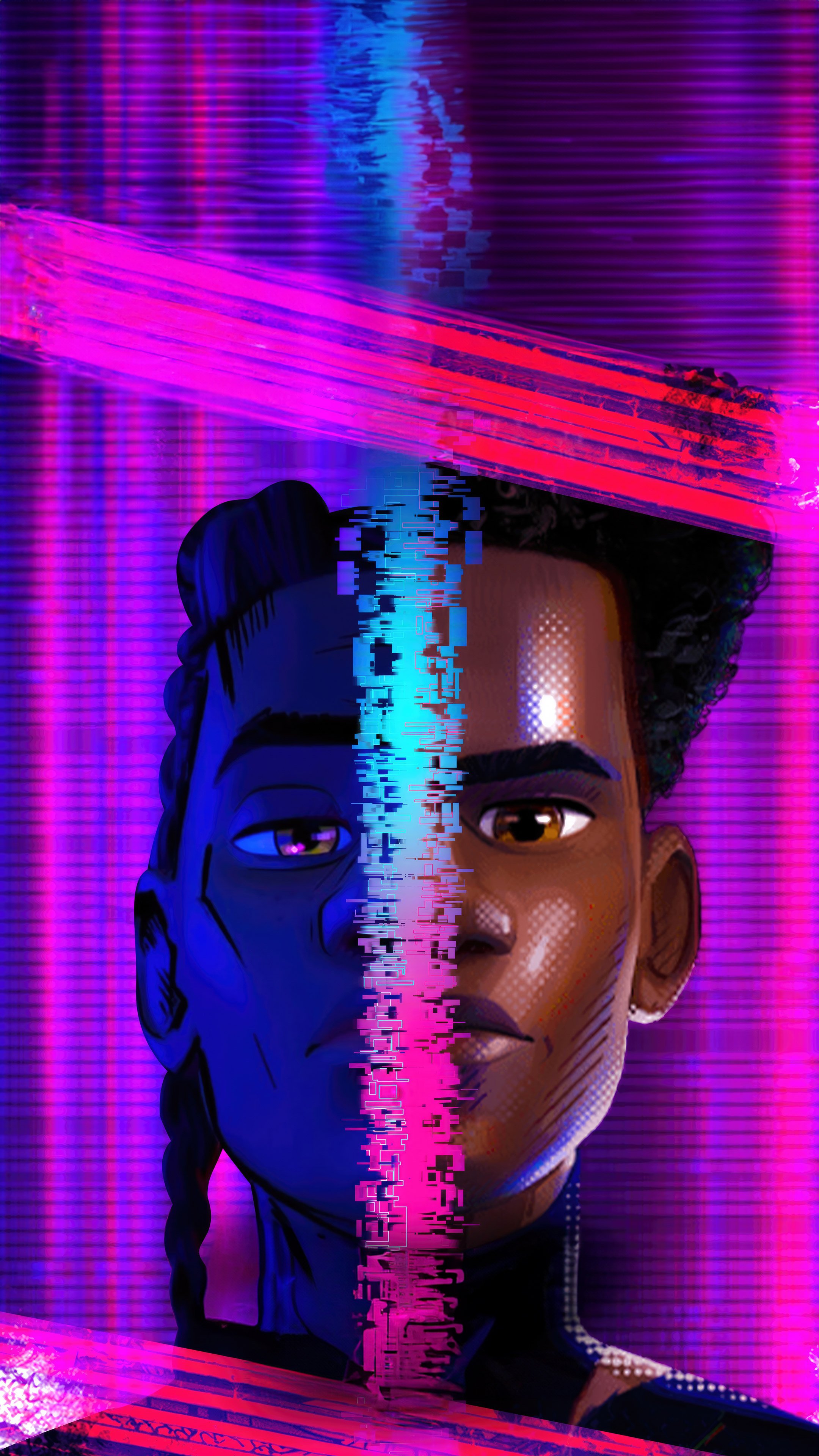 2160x3840 Miles Morales In Spider Man Beyond The Spider Verse Sony Xperia X, XZ, Z5 Premium , HD 4k Wallpaper, Image, Background, Photos and Picture