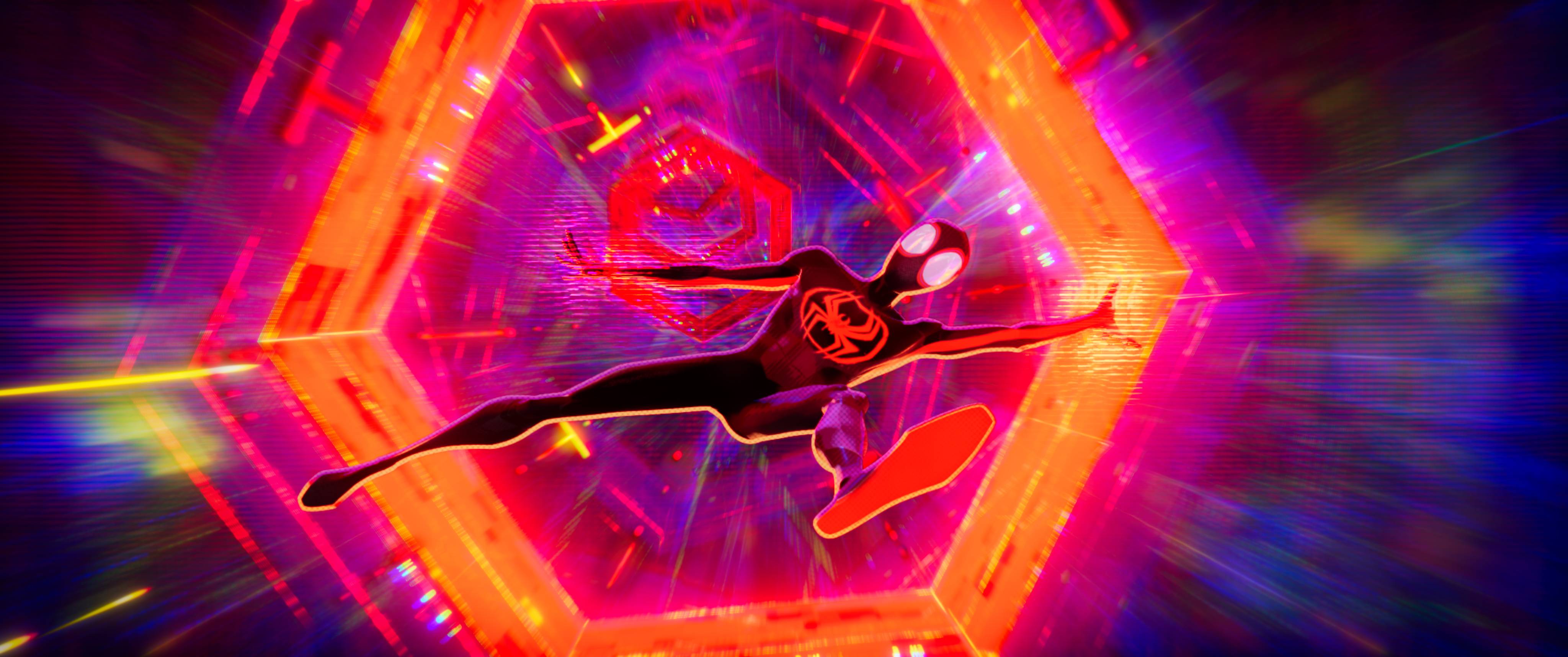 4096x1716 Spider Man: Beyond The Spider Verse 2024 Wallpaper