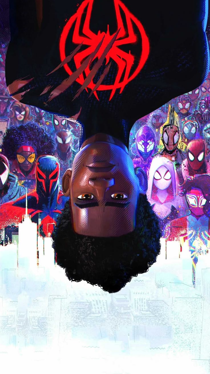 736x1308 Across The Spider Verse Wallpaper