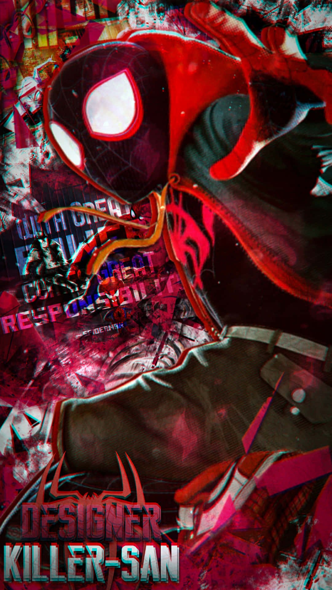 1080x1920 Download Miles Morales, Spider Man Beyond The Mask
