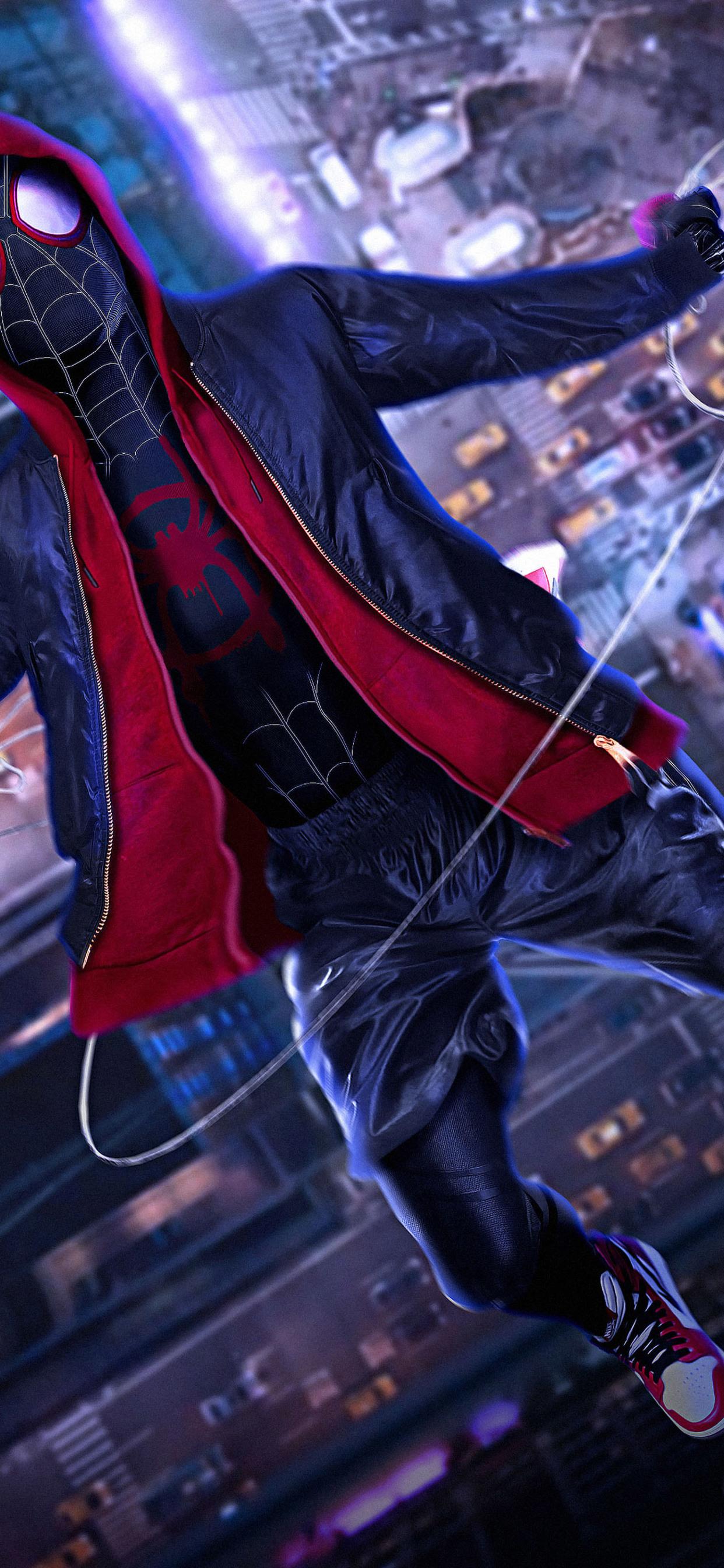 1242x2688 Spider Verse iPhone Wallpaper