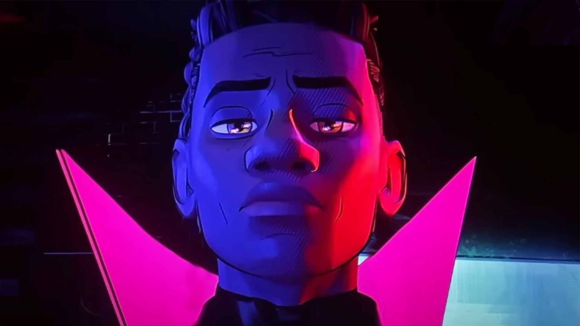 1920x1080 Spider Man Fans Are Convinced A Beyond The Spider Verse Announcement Is Imminent After A 20 Foot Miles Morales Logo Appeared In New York