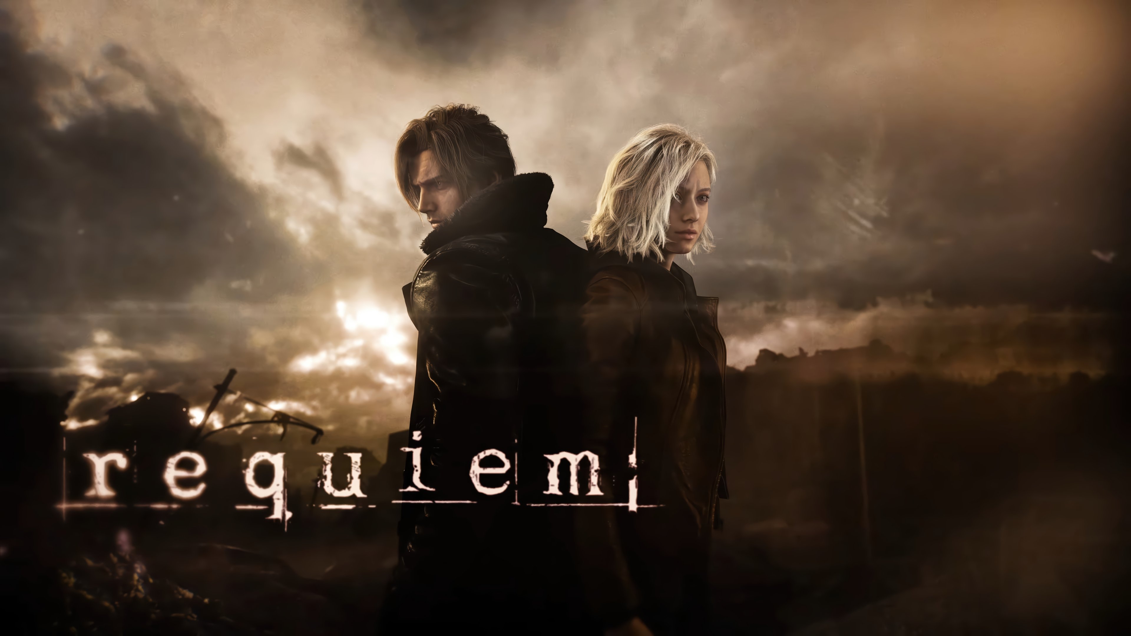 3840x2160 RE9 Leon Grace 4K Wallpaper PC HD Resident Evil Requiem