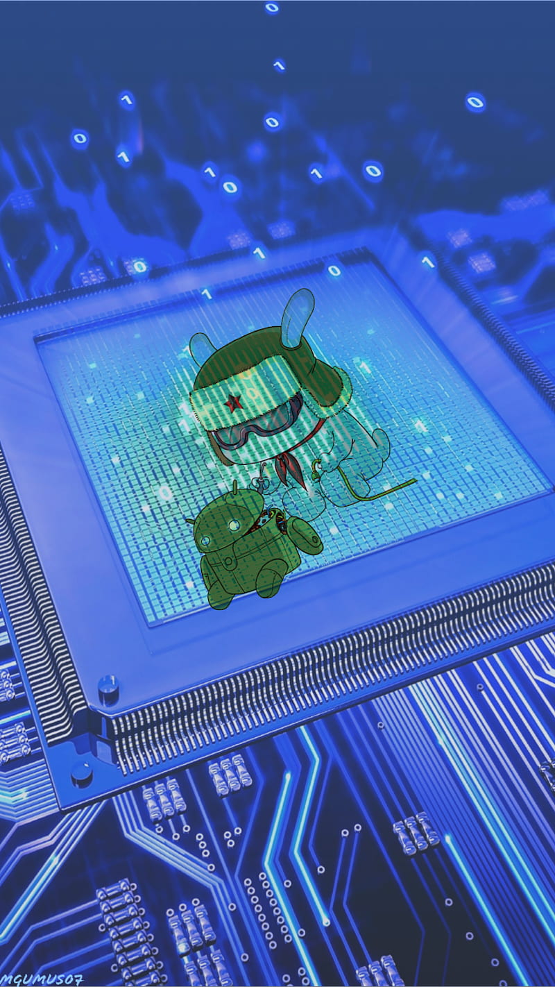 800x1422 Xiaomi mi robot, miui, HD phone wallpaper