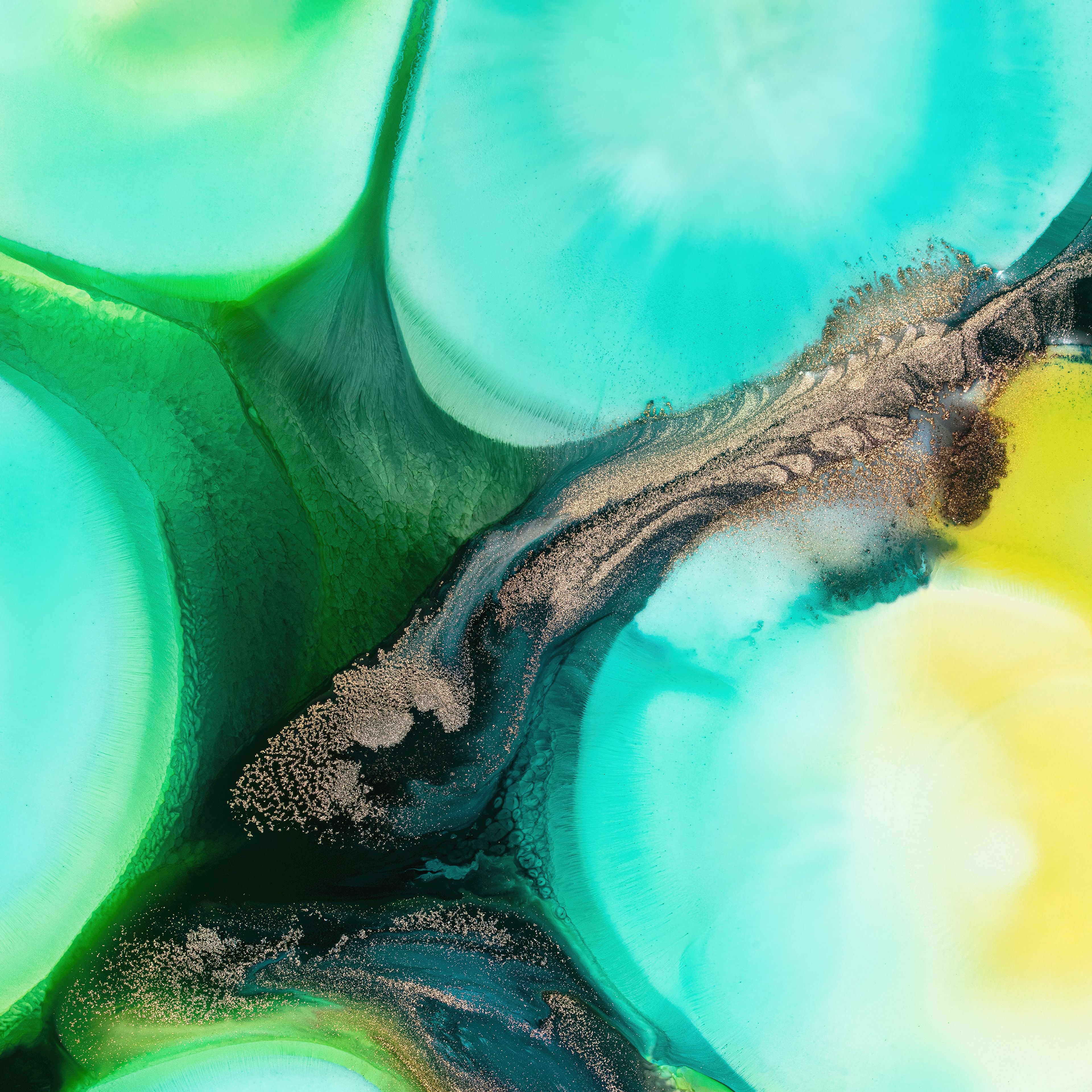 3840x3840 Mi Pad 5 Pro Wallpaper 4K, Liquid art, Colorful background