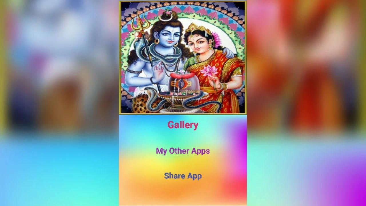 1280x720 Shiv Parvati HD Wallpaper App
