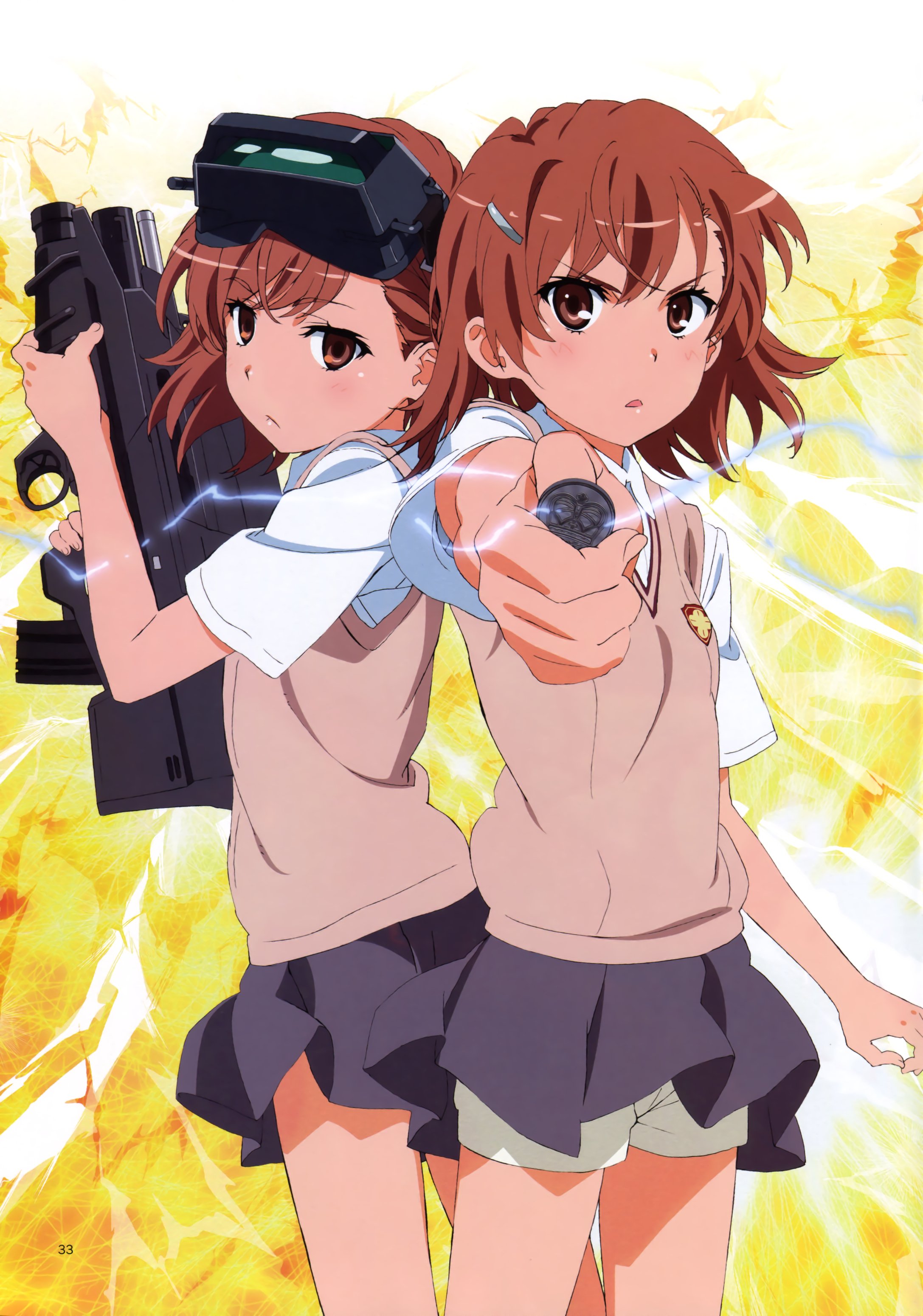 2174x3100 To Aru Kagaku no Railgun (A Certain Scientific Railgun), Mobile Wallpaper Anime Image Board