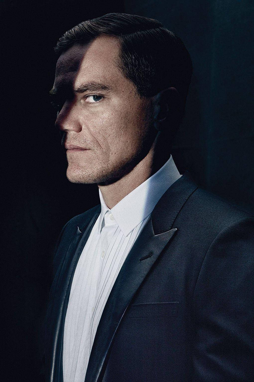 1020x1530 Download Stern Intensity Side View Portrait of Michael Shannon Wallpaper