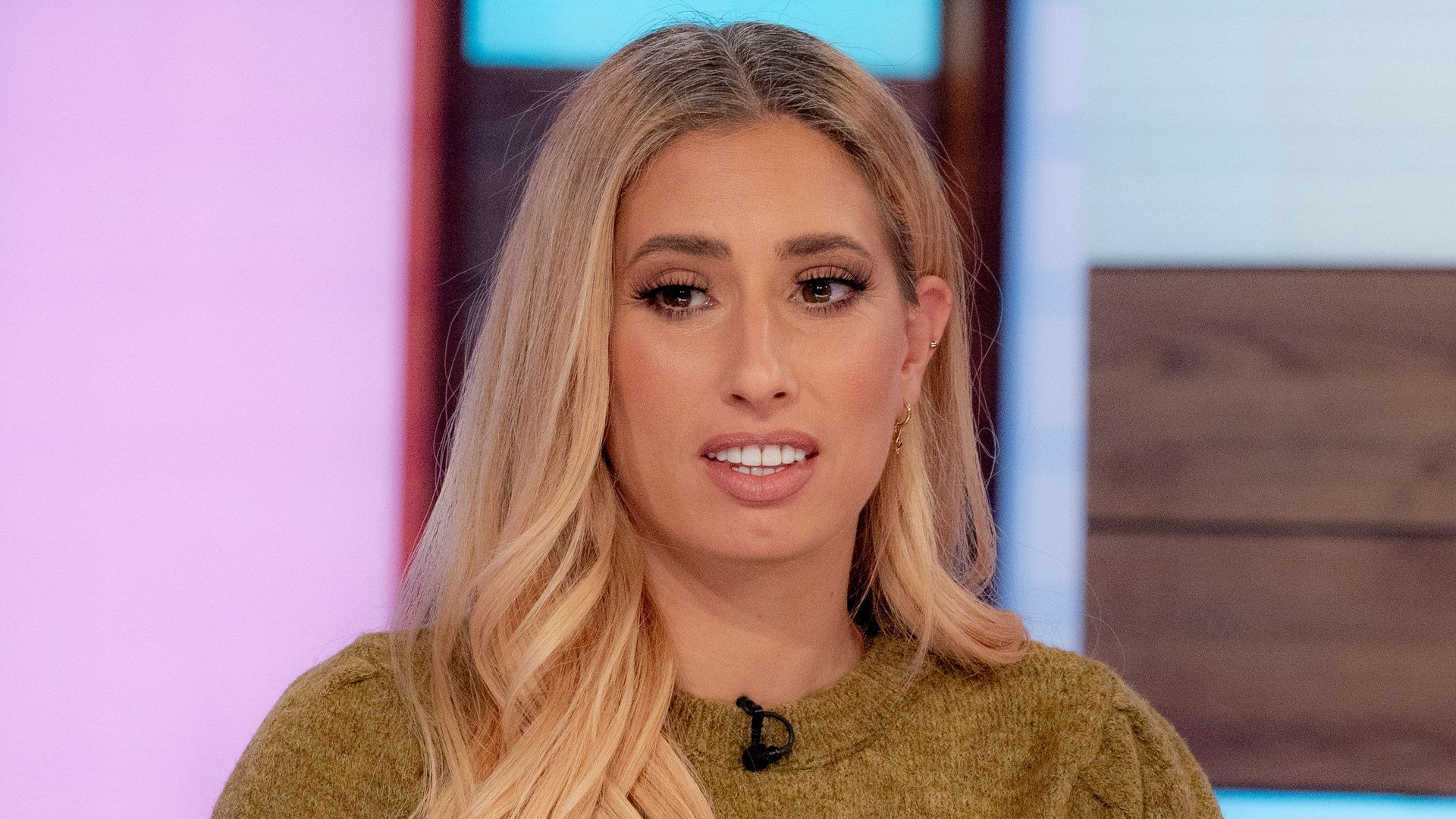 1920x1080 Loose Women's Stacey Solomon shares photo of baby Belle as she reveals young girl is 'under the weather'. HELLO!