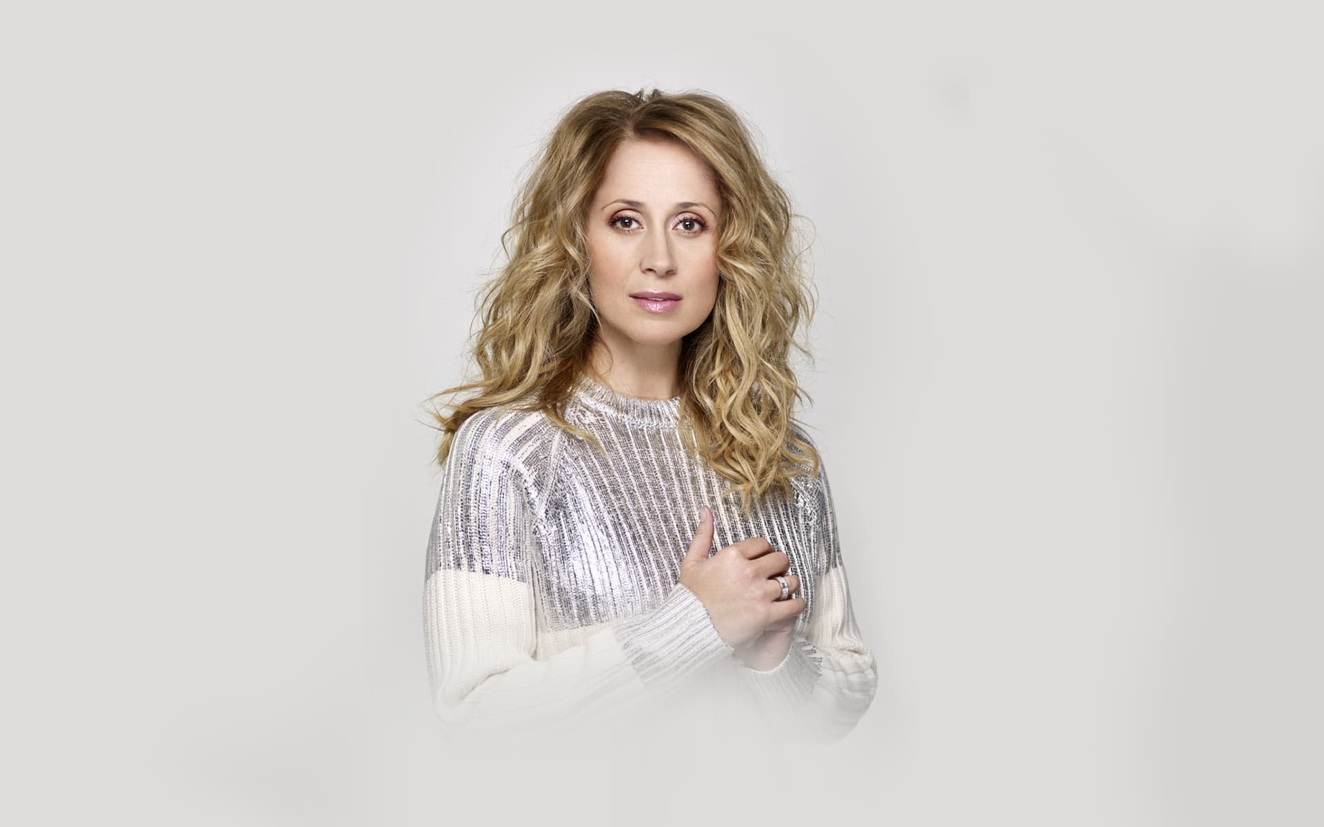 1920x1200 Elegant Lara Fabian HD Wallpaper