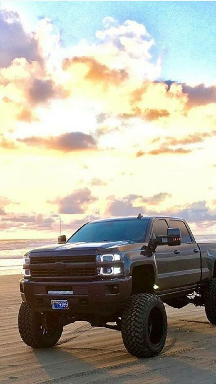 735x1307 Trucks. Jacked up trucks, Chevy trucks, Pickup trucks
