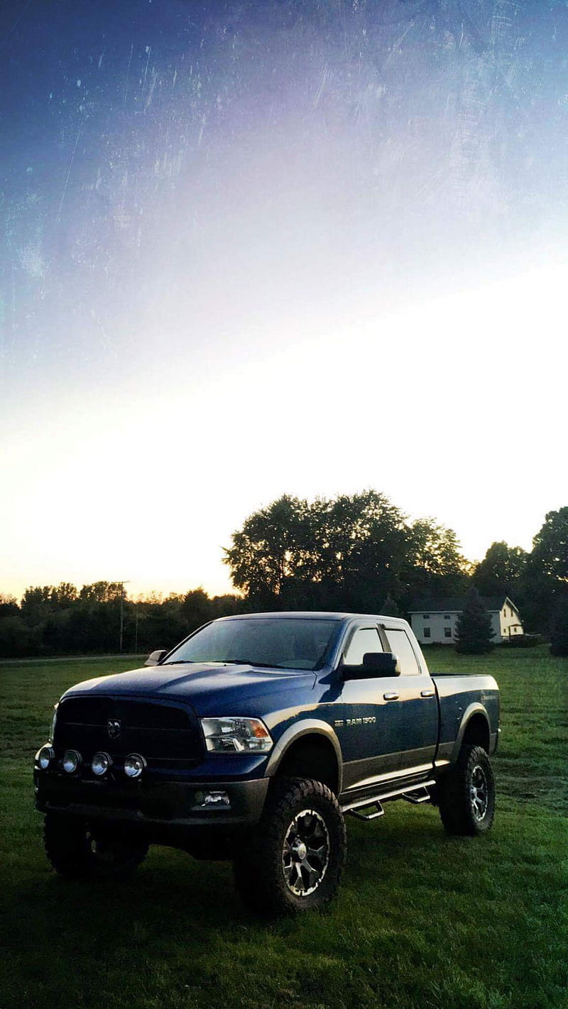 800x1422 Lunar ram, dodge, lifted truck, ram, truck, trucks, HD phone wallpaper