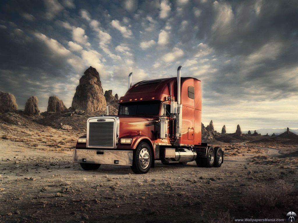 1024x768 Big Trucks Wallpaper