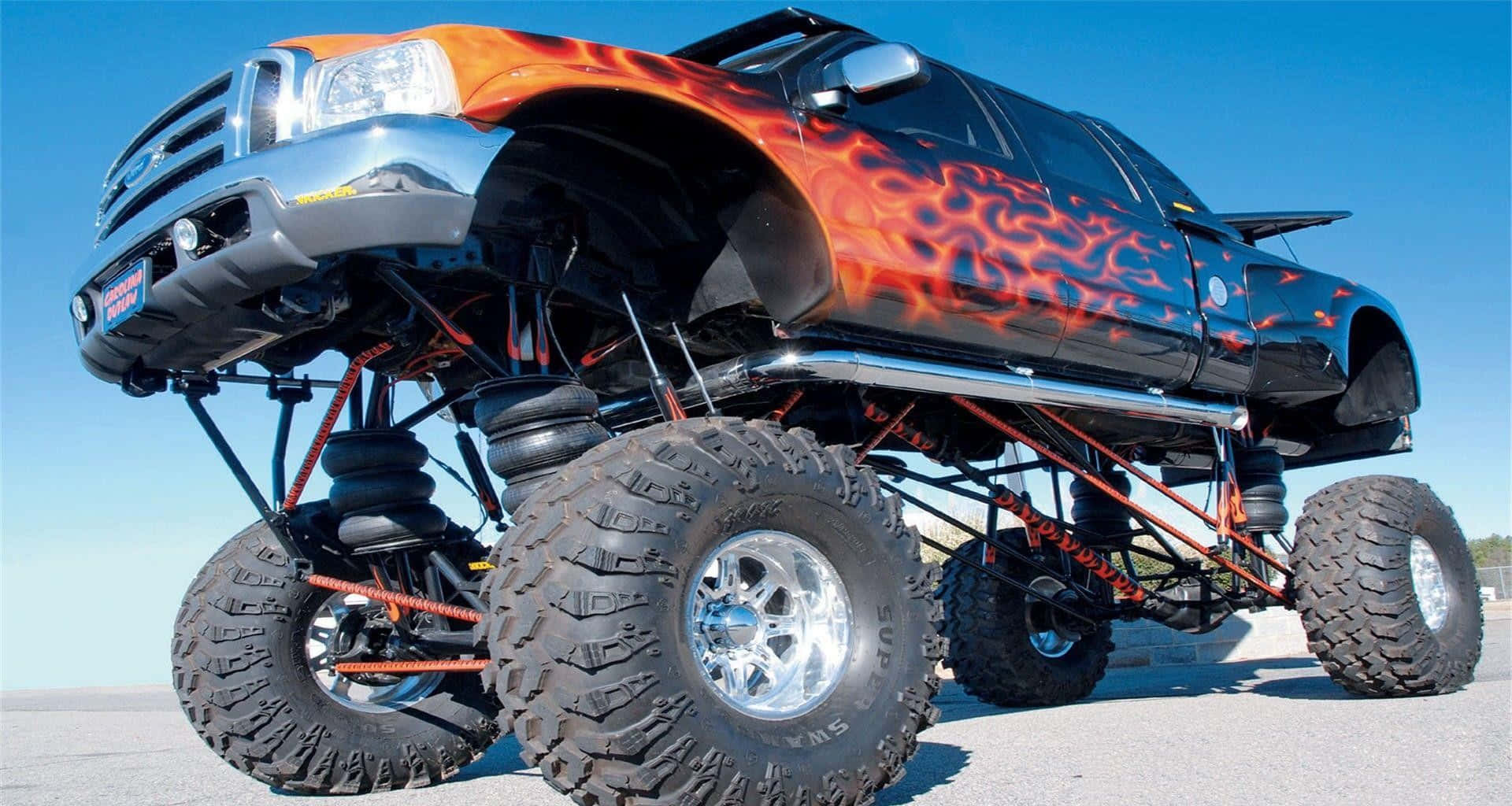 1920x1024 Monster Truck Wallpaper