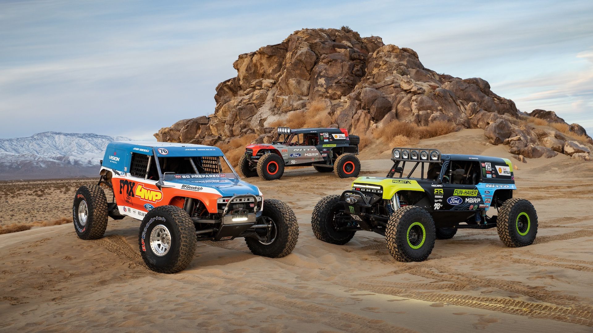 1920x1080 The Ford Bronco Is Going Off Road Racing Again, This Time As A Rock Crawling Buggy