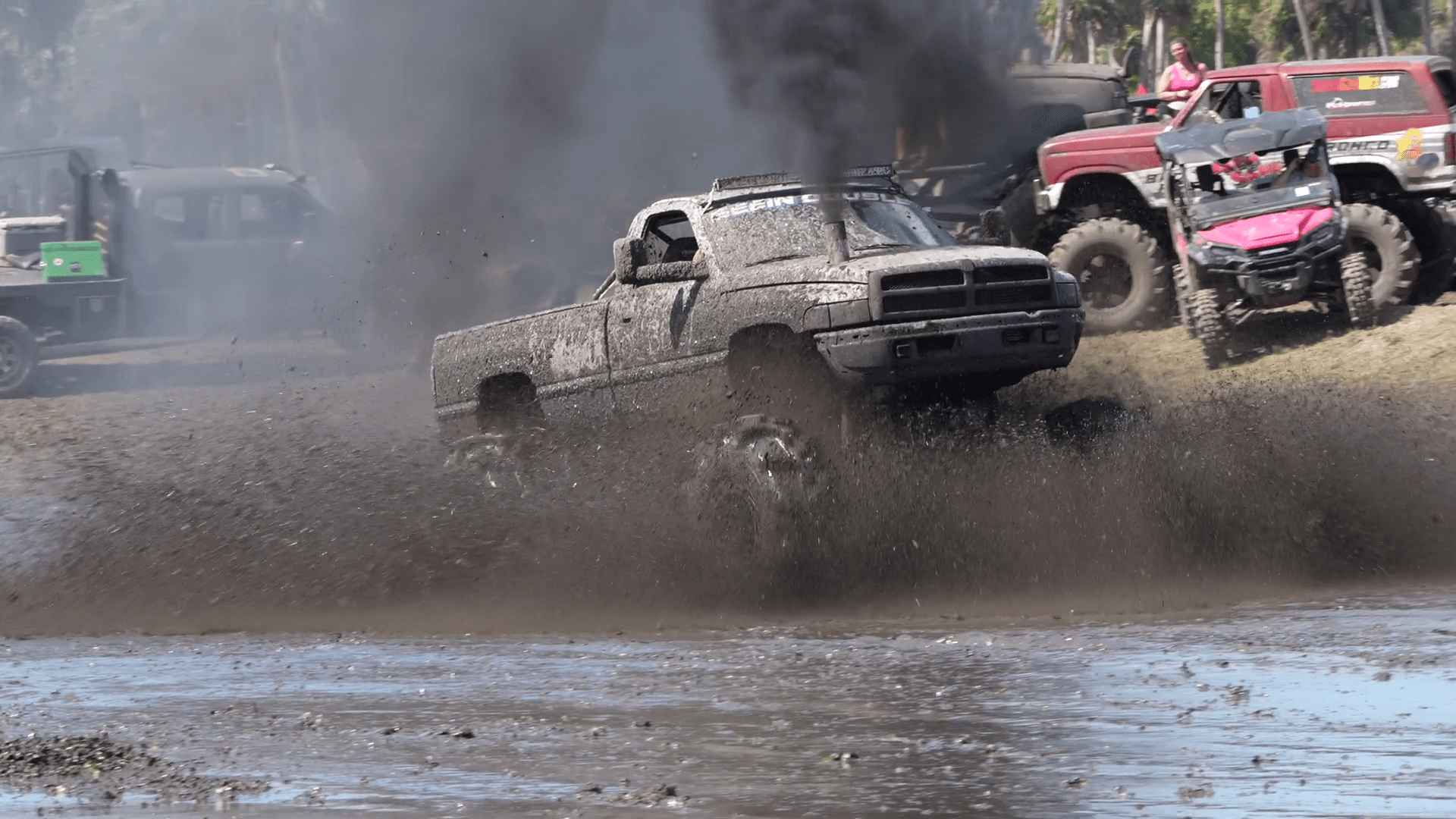 1920x1080 Lifted Trucks Stock Footage: Royalty Free Video Clips
