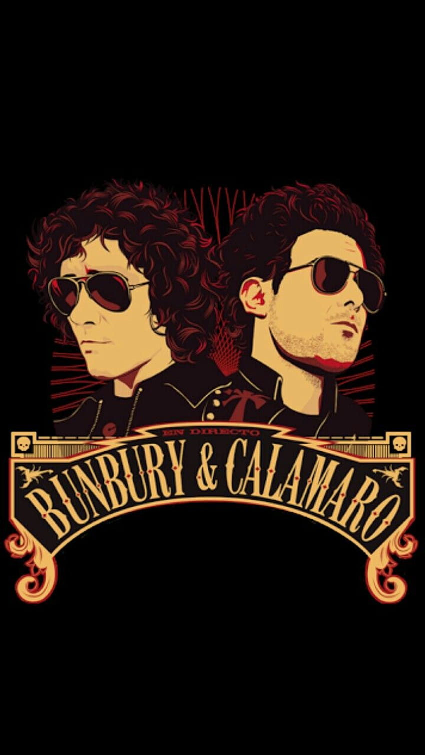 850x1511 Andres calamaro bunbury rock HD phone wallpaper