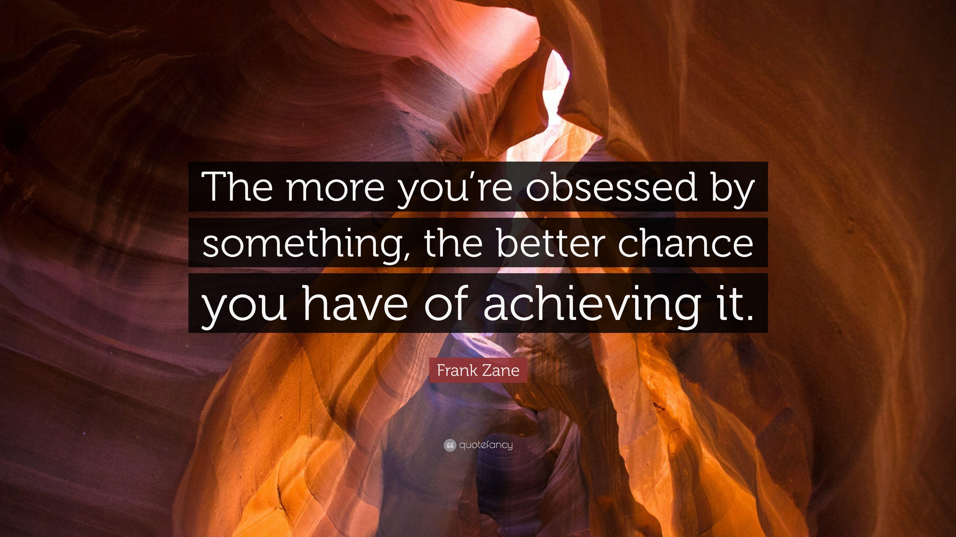 3840x2160 Frank Zane Quote: “The more you're obsessed