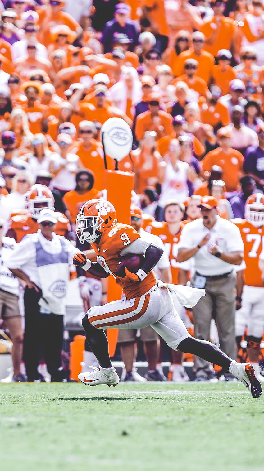 850x1511 Travis etienne clemson tigers HD wallpaper