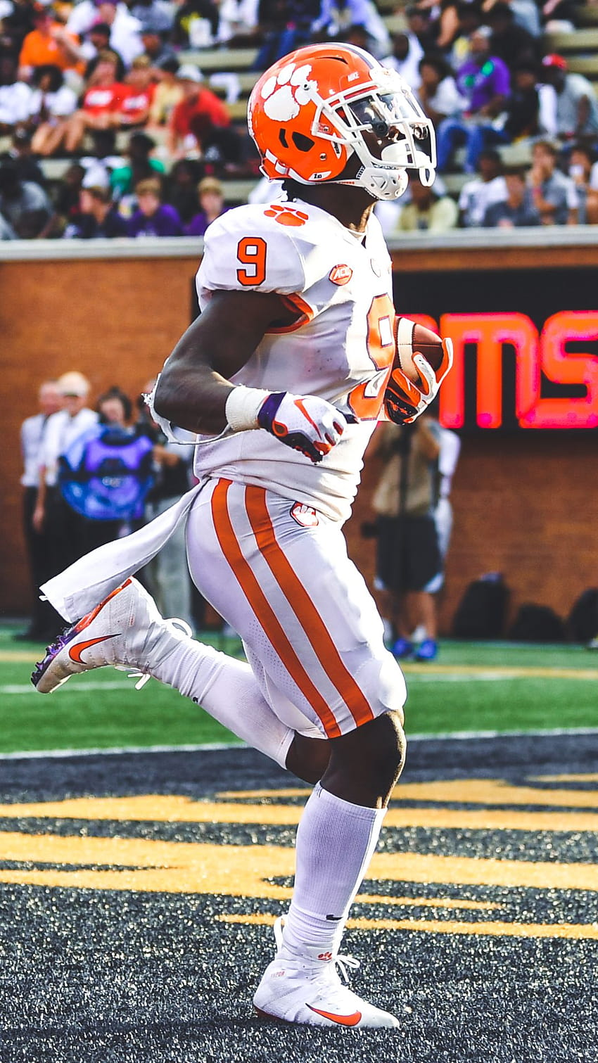 850x1511 Travis etienne clemson tigers HD wallpaper