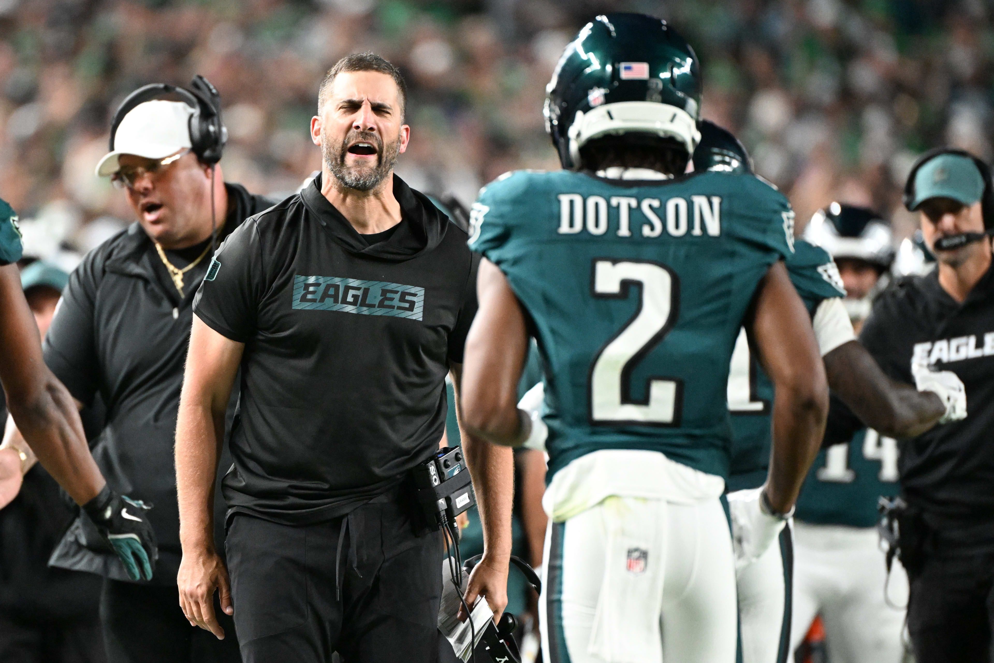 3840x2560 Jahan Dotson is already proving that the Eagles have a new player in Week 1 win over Cowboys to Z Sports