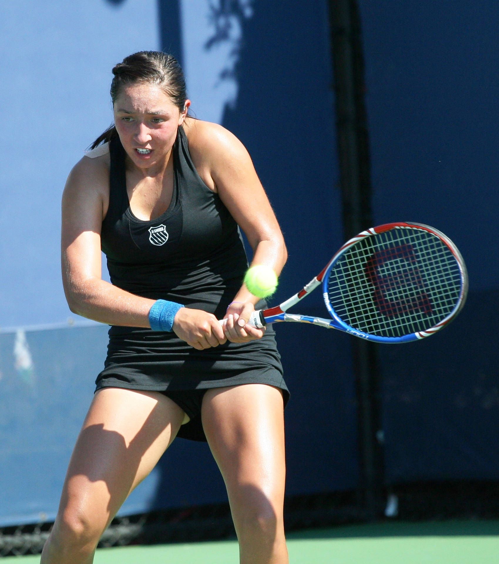 1699x1920 Download Jessica Pegula of the Tennis Court Wallpaper