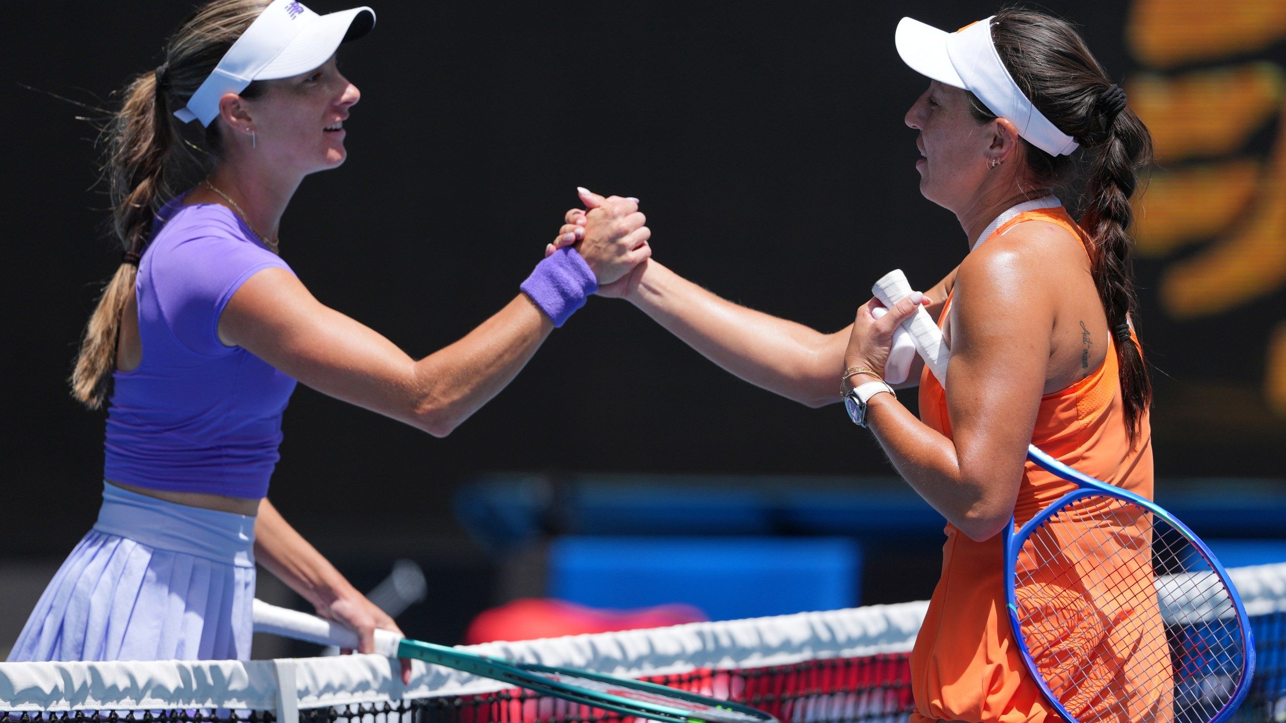 2560x1440 Jessica Pegula defeats doubles partner at Australian Open. News 4 Buffalo