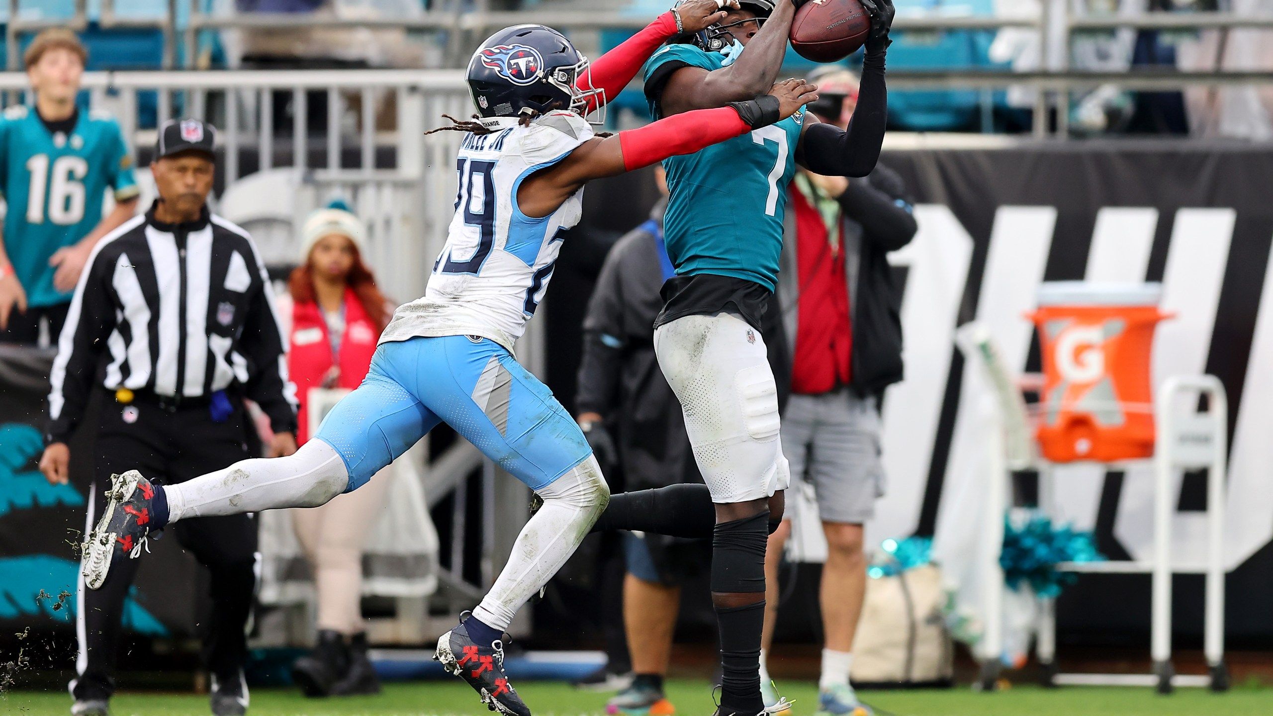 2560x1440 Rookie Brian Thomas Jr. Scores Again As Jaguars Beat Titans 20 13 For Rare Series Sweep. WJHL. Tri Cities News & Weather