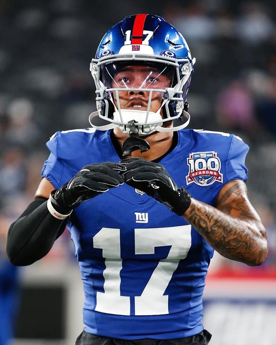 960x1200 Wan'Dale Robinson on Field New York Giants 8x10 NFL Football Photo