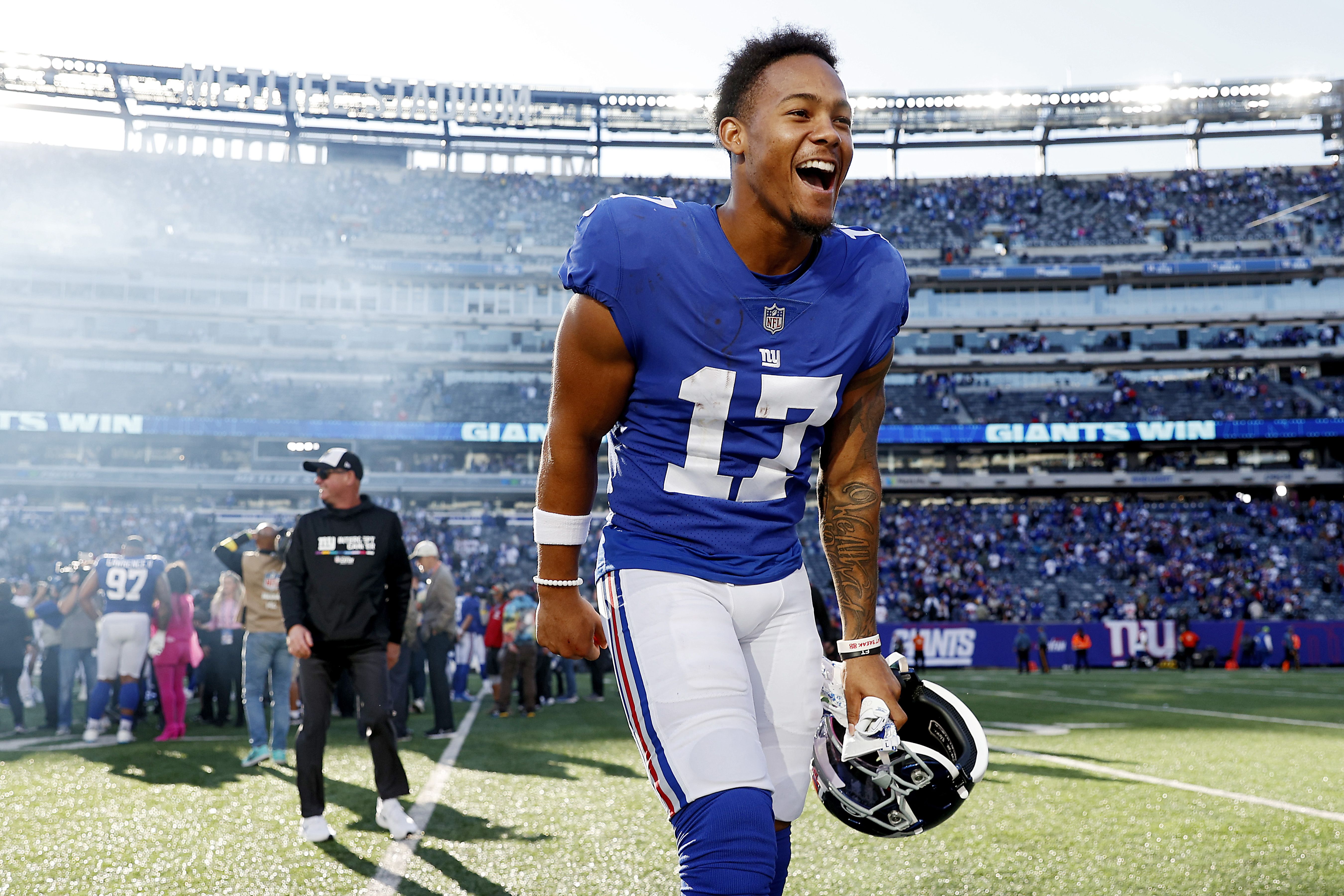 5400x3600 Giants' Wan'Dale Robinson opens up on overcoming family adversity