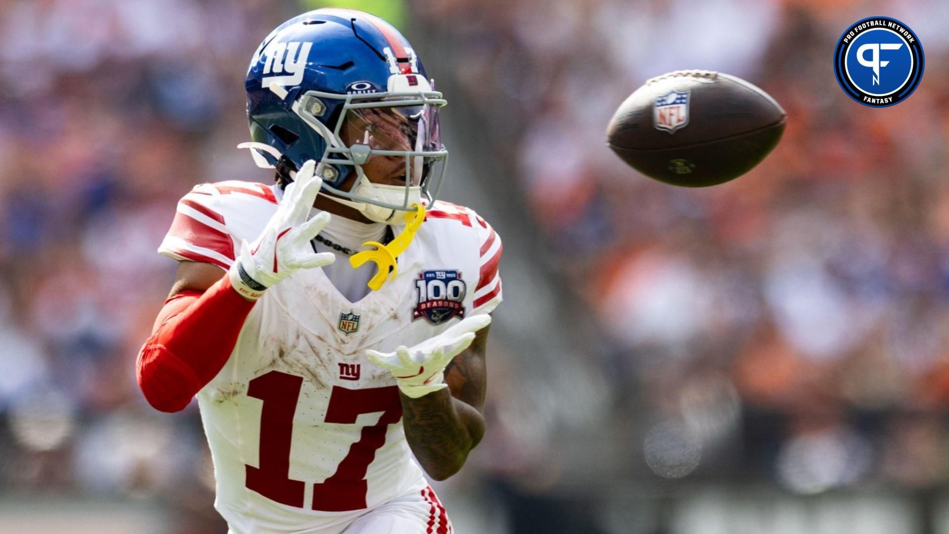 1920x1080 Wan'Dale Robinson Fantasy Waiver Wire: Analyzing if You Should Consider Adding the Giants WR