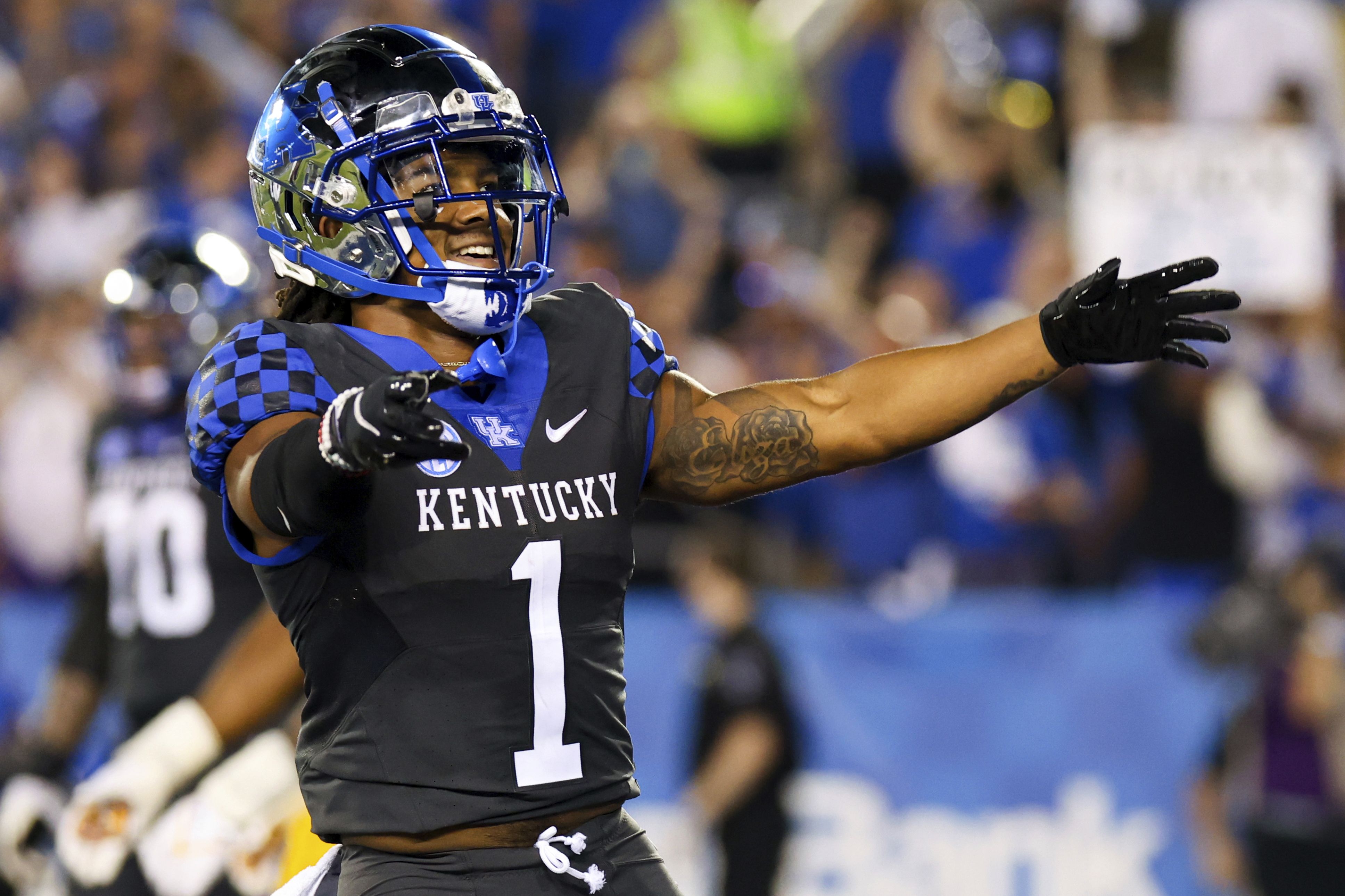 3872x2581 Wan'Dale Robinson drafted 43rd overall by the New York Giants