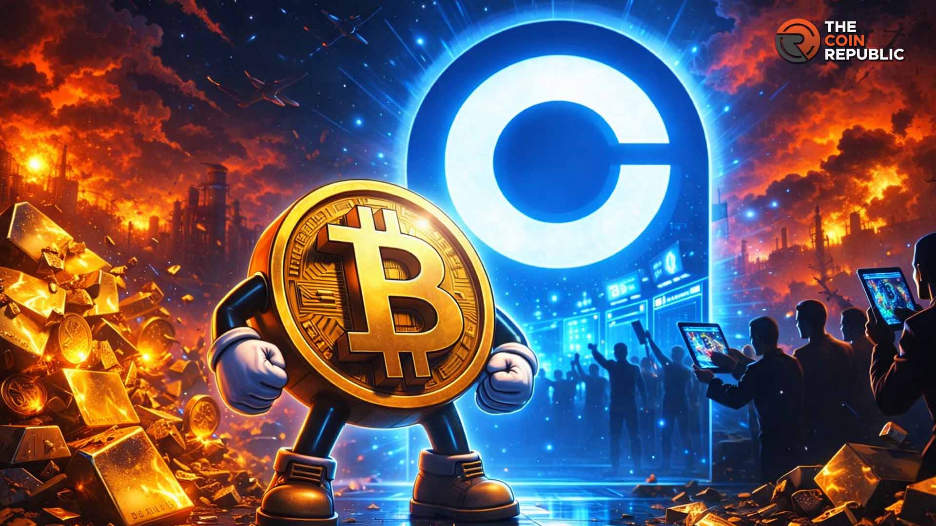 1920x1080 Bitcoin News: Coinbase Premium Turns Positive as Gold Crashes in Iran War Coin Republic