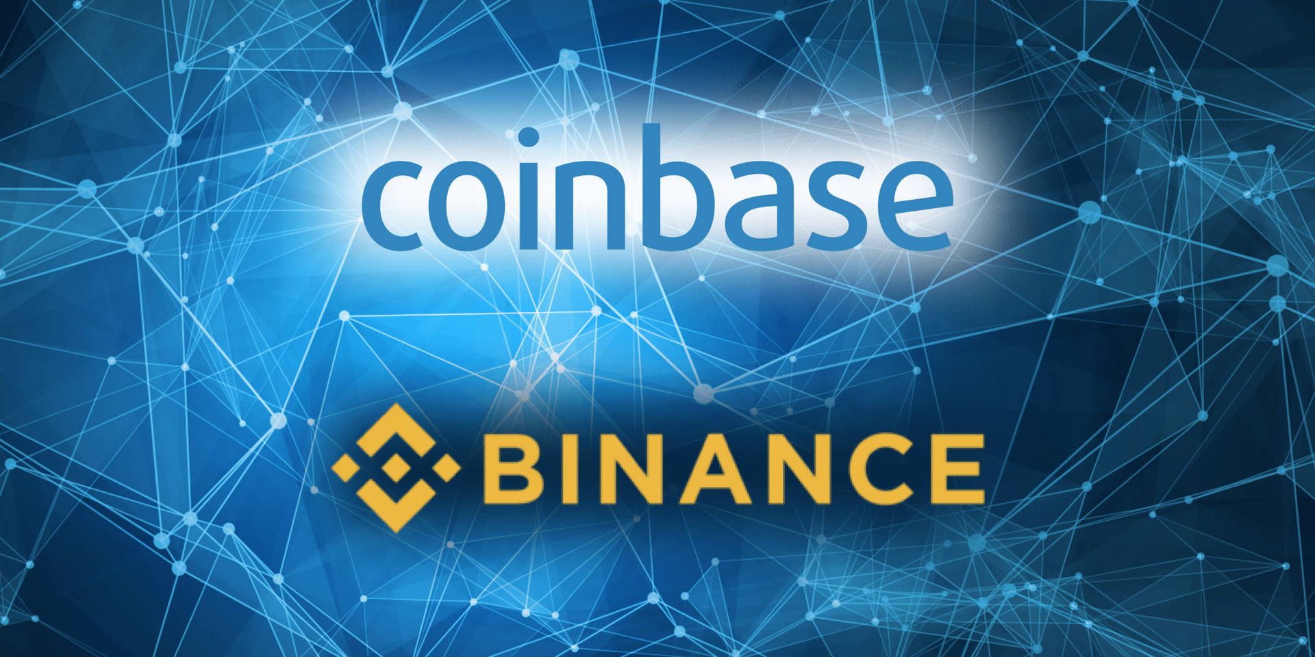 1920x960 Download Binance Blue Coinbase Wallpaper